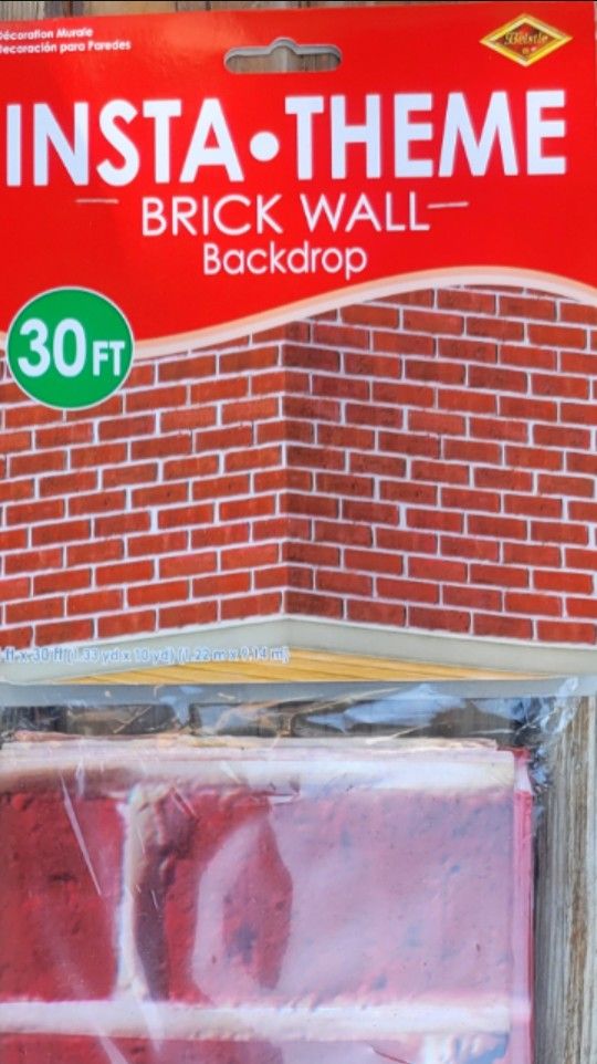 BRICK WALL BACKDROP