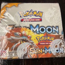 Sun and moon pokémon booster box