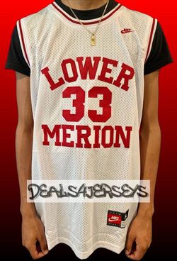 Kobe Bryant LOWER MERION White Jersey