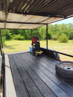 Doble axle trailer 6.5x14ft heavy duty