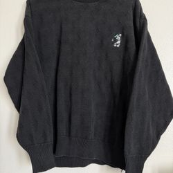 Men's Disney Pro Collection Mickey Golfing Crew Neck Sweater Size XL
