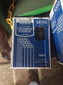 5000 sipper straws