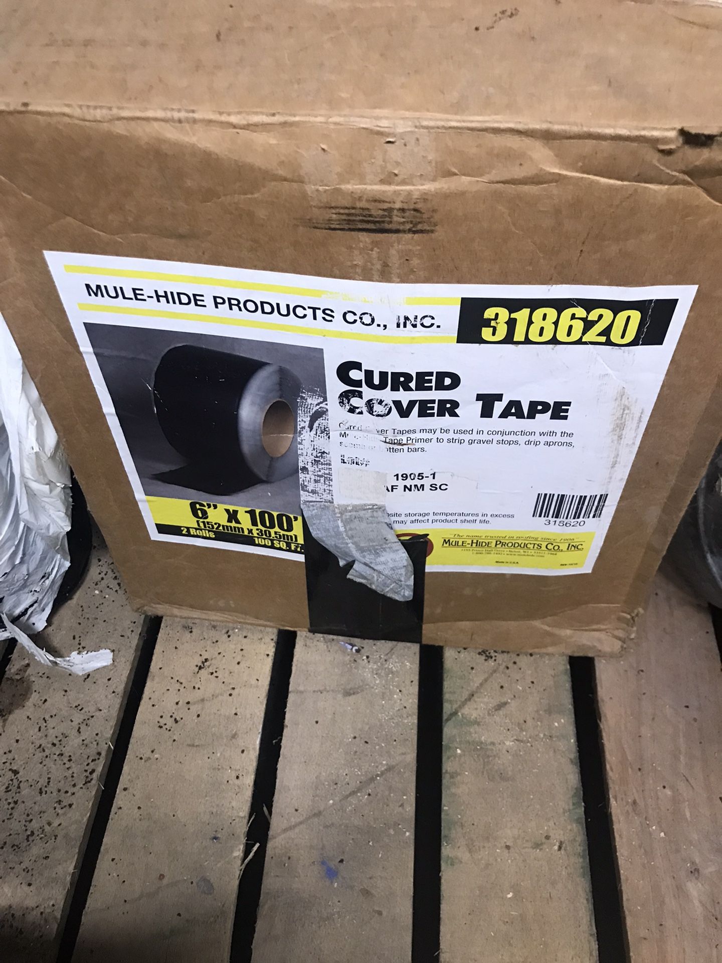 Mule-Hide Products Co. Inc Cured Cover Tape