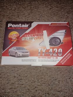 Pentair Auto Fog Lamps Water Proof TY-420 For Toyota Camry 2012 - On