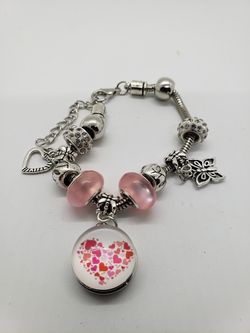 Custom Valentine's day bracelet