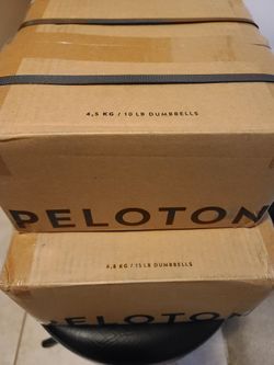 Peloton Dumbells New In Box