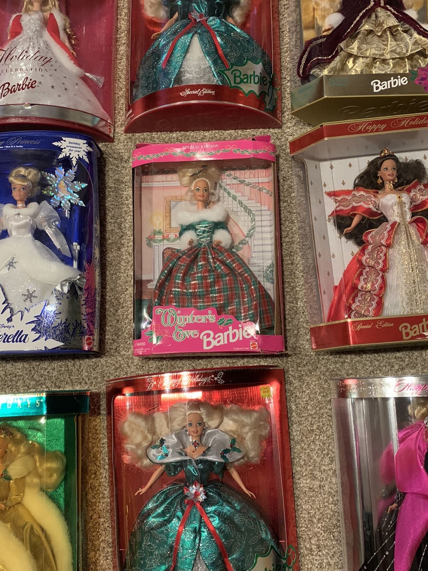 9 Holiday Barbie