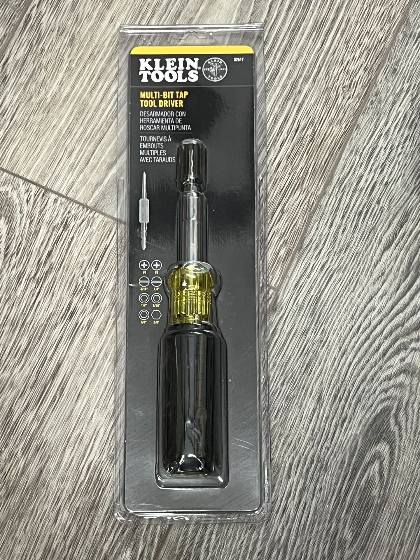 Brand New Klein Tools Multi-Bit Tap Tool Driver