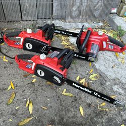 Chainsaw Corded $60 Each 