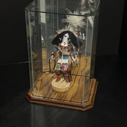 Native American doll with case