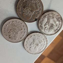 One Peso Mexico Coin Lot 