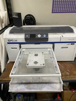 DTG Epson Sure Color F2000 Digital Printing Direct To Garment Color Printer For Clothing