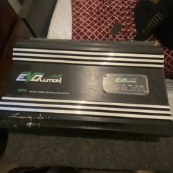 Amplifer And Subwoofer 