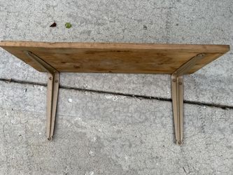Garage Or Shed Wood Shelf With Brackets