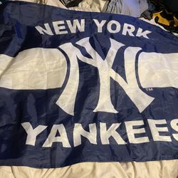 N. Y. Yankees Banner ( 3 Ft X 3 Ft)