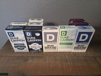Duke Cannon Big Ass Brick Of Soap 10 PACK! Deodorant perfume cologne style body wash.