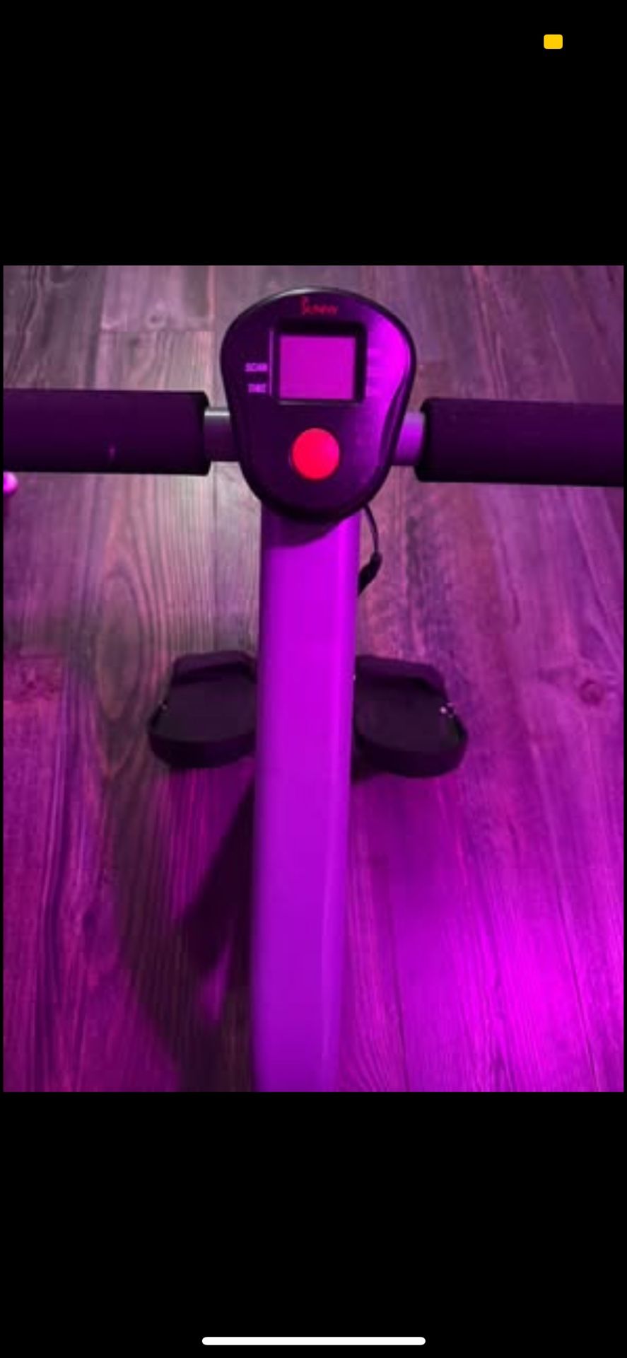 Sunny Health & Fitness Rowing Machine - Like New