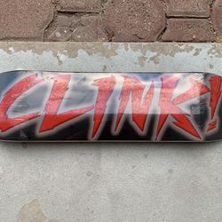 New Clink! Skateboard Decks Size 8.5