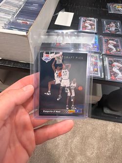 Shaquille O'Neal Upper Deck #1 Draft Pick Rookie Card