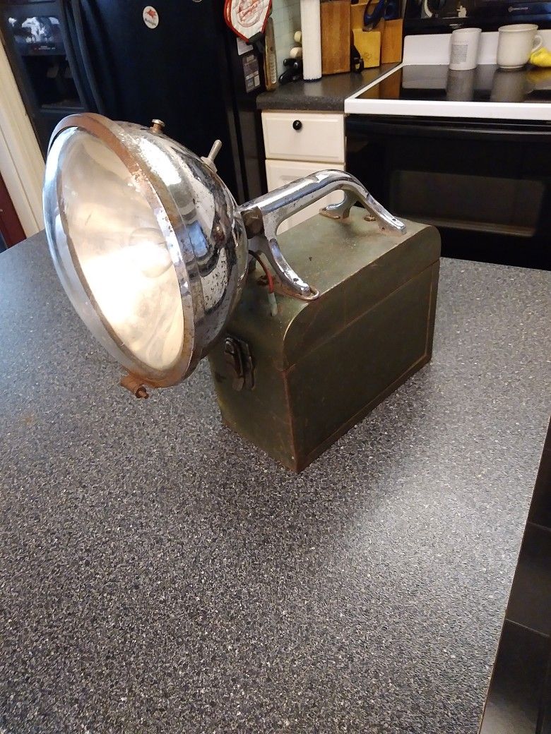 Vintage. 50s. To 60s.  Flash Light. A Must Have For Anyone   50 Bucks. Or Best Offer 