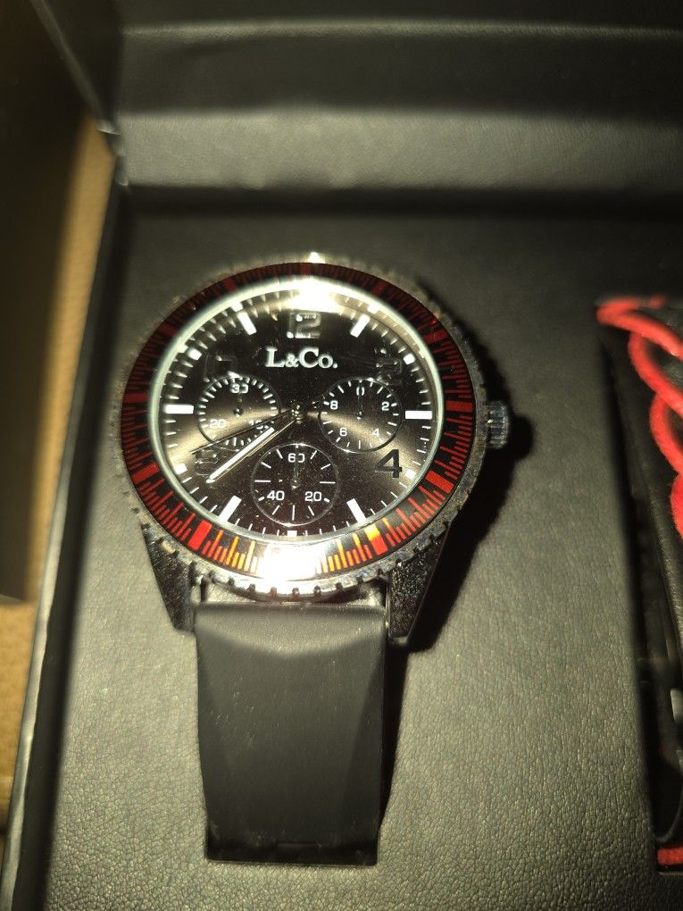 Mens Giftset Watch/Keychain