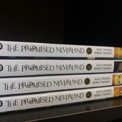 The Promised Neverland Manga Volumes 5-8