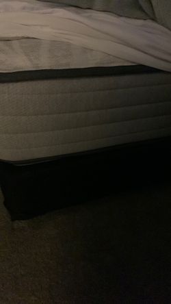 Free queen mattress and box spring