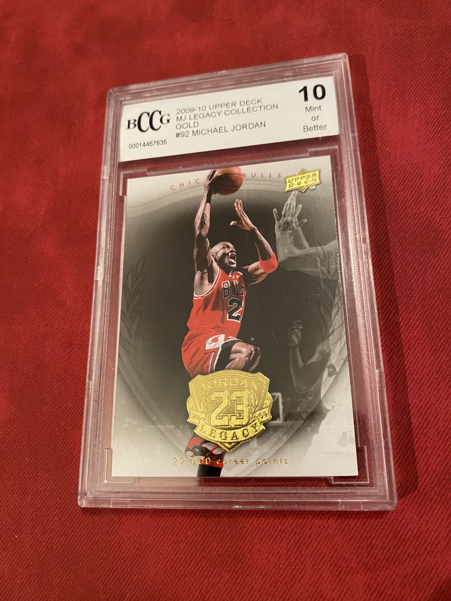 MJ Legacy Collection Gold #92