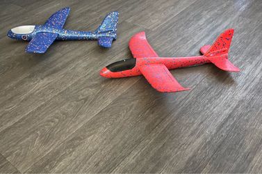 Throwing Foam Airplanes