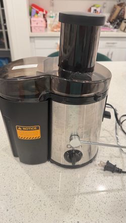 Qcen 500W Centrifugal Juicer Machine (Wide Mouth Extractor)