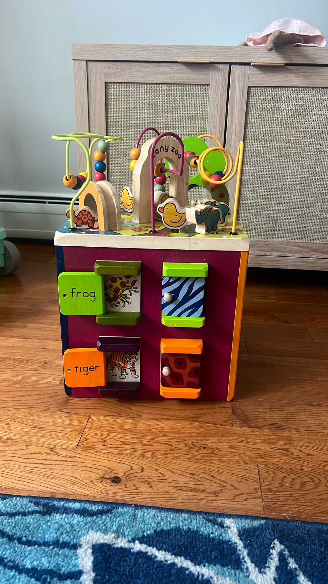 B. Toys Wooden Activity Cube