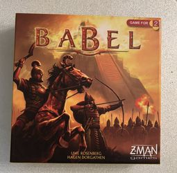 Babel Board Game - Uwe Rosenberg - Rare