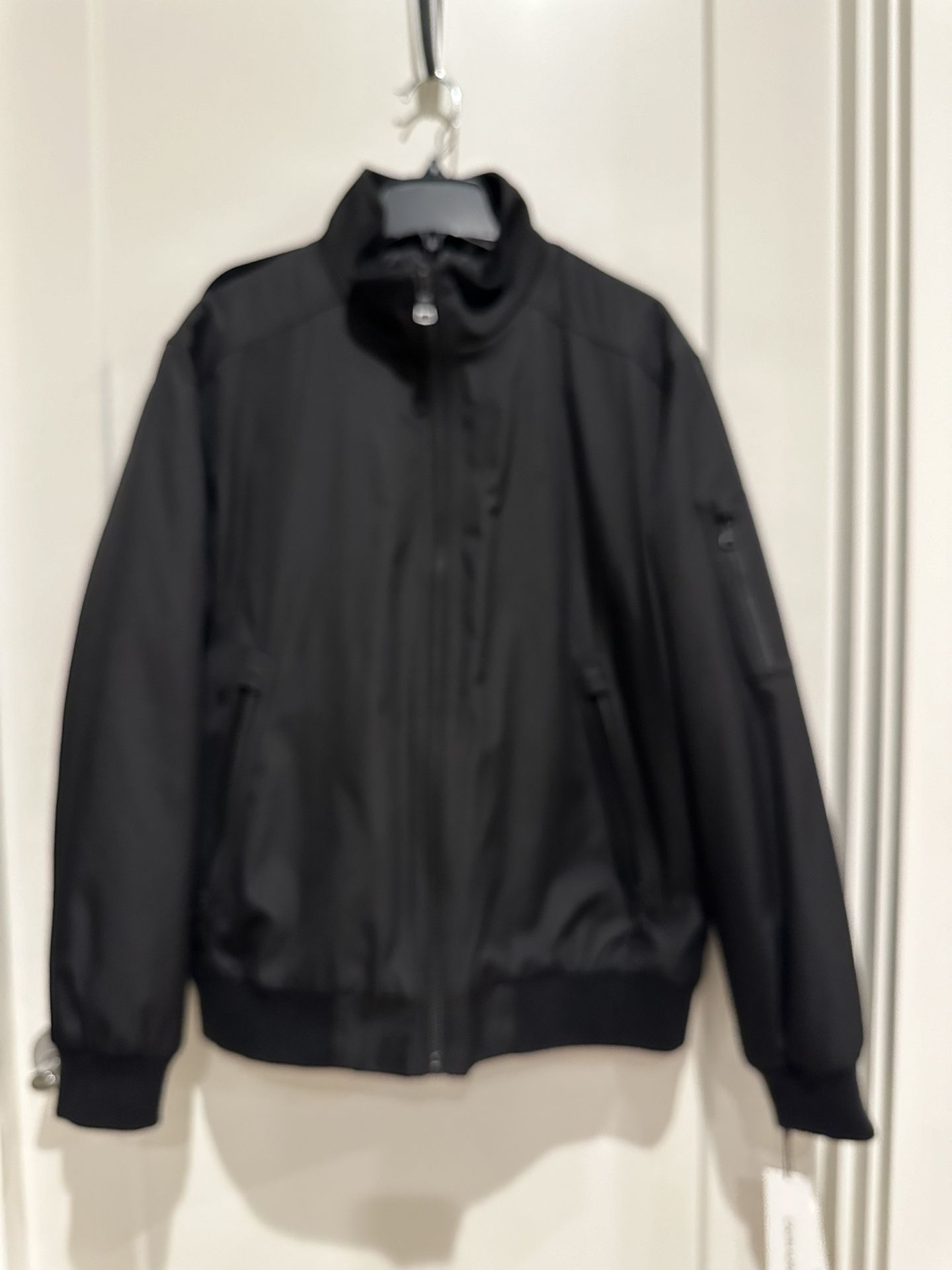 Calvin Klein Men's Classic Zip-Front Ripstop Bomber Jacket