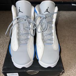 Air Jordan Retro 13 GG (Grade School) White Italy Blue 