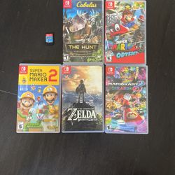 Nintendo Switch Games (Look At Descriptio