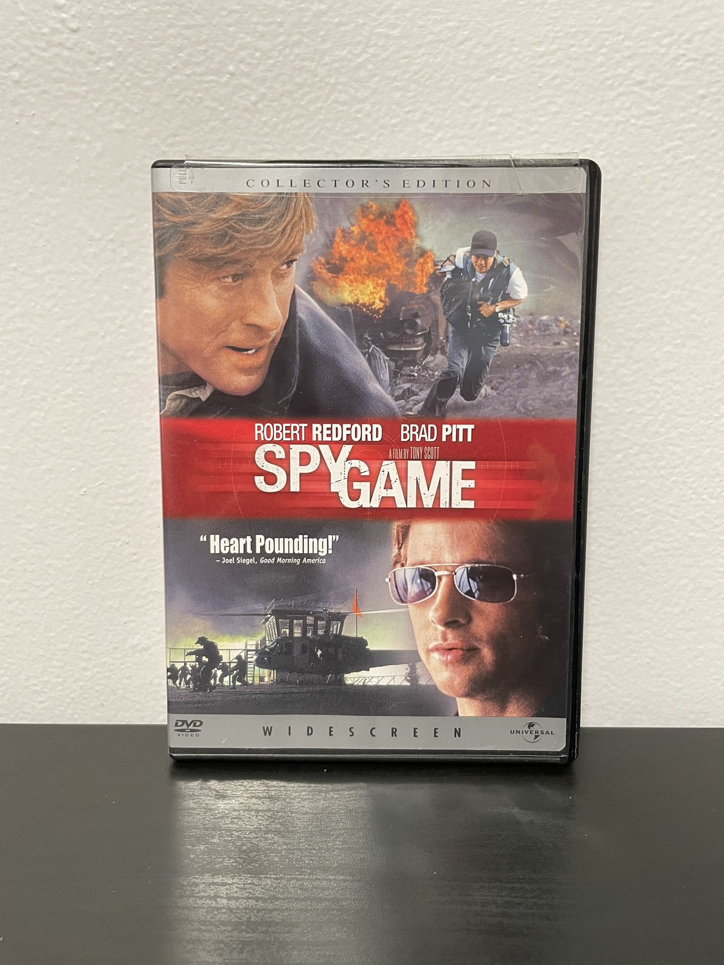 Spy Game DVD Movie Collectors Edition Brad Pitt Robert Redford CIA 2002