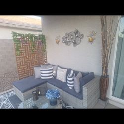 Copper METAL PRIVACY BARRIER