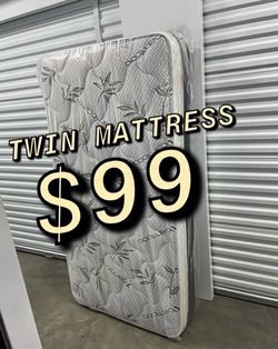 New twin mattress only $100