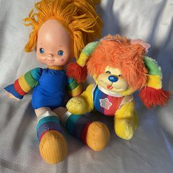 Rainbow Brite vintage dolls