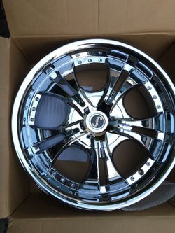 These are the 19" 5 lug Brand New rims that I am selling. There are five rims not four. I paid 1500.00 and I asking 1000.00 for them!