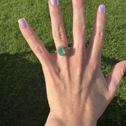 Natural Emerald Ring