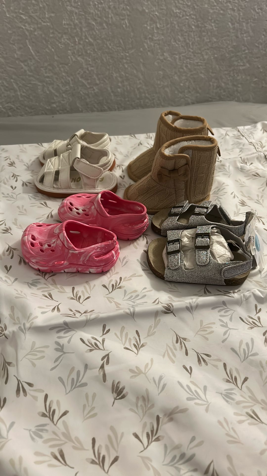 Baby Girl Shoes Size 2 Infant