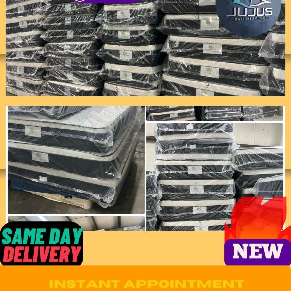 🔥🔥TWIN,FULL,QUEEN AND KING MATTRESS STARTING AT $150‼️A SET BEST PRICE IN TOWN BEST PRICE ON  BRAND NEW PLUSH TOP MATTRESS ORTHOPEDIC 🔥🔥

