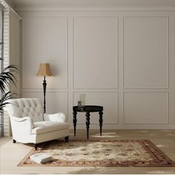 3set Peel and Stick Wall Molding Kit 3D Premade, 39x63in