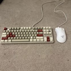 Mechanical Keyboard And Razor Mouse