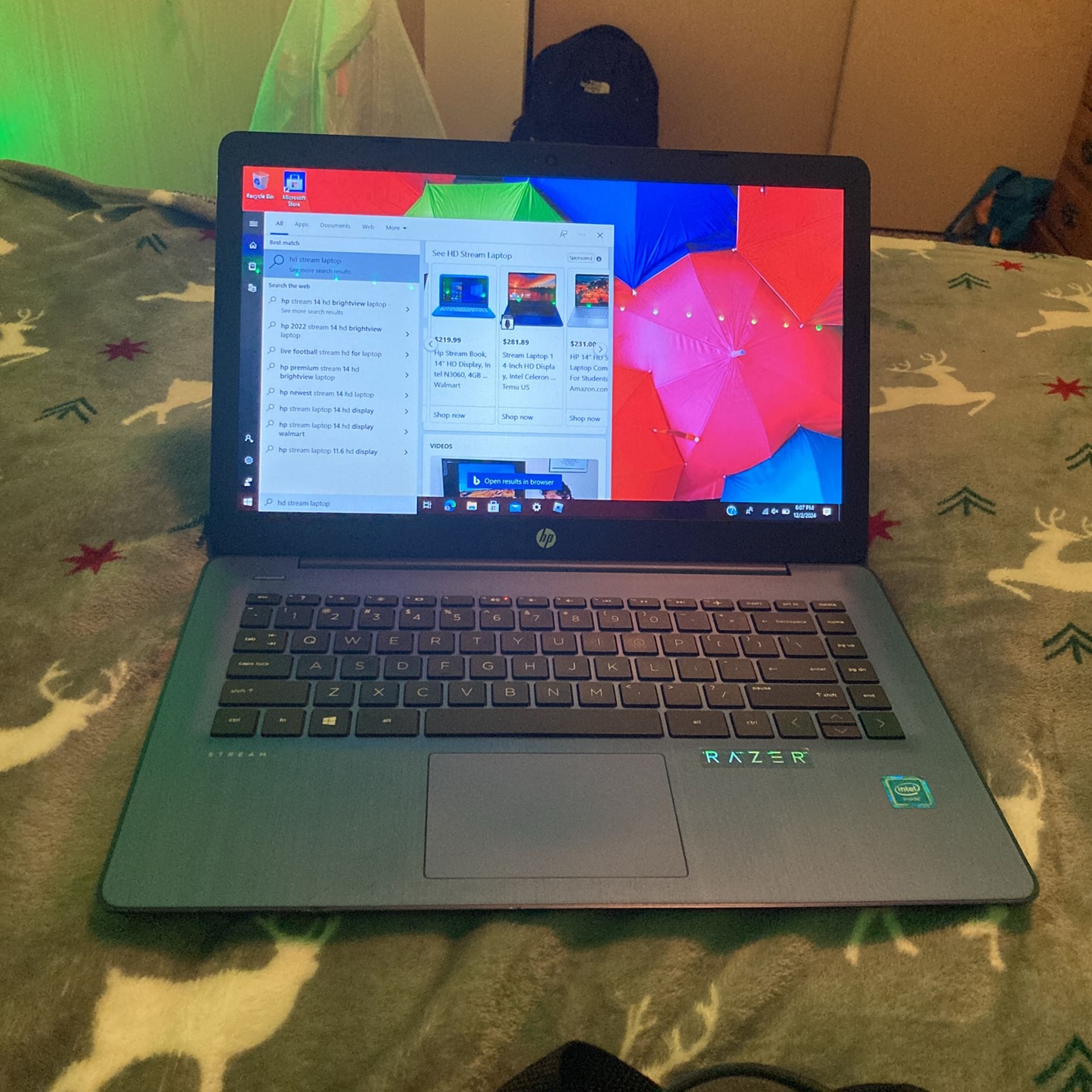 HP streaming laptop