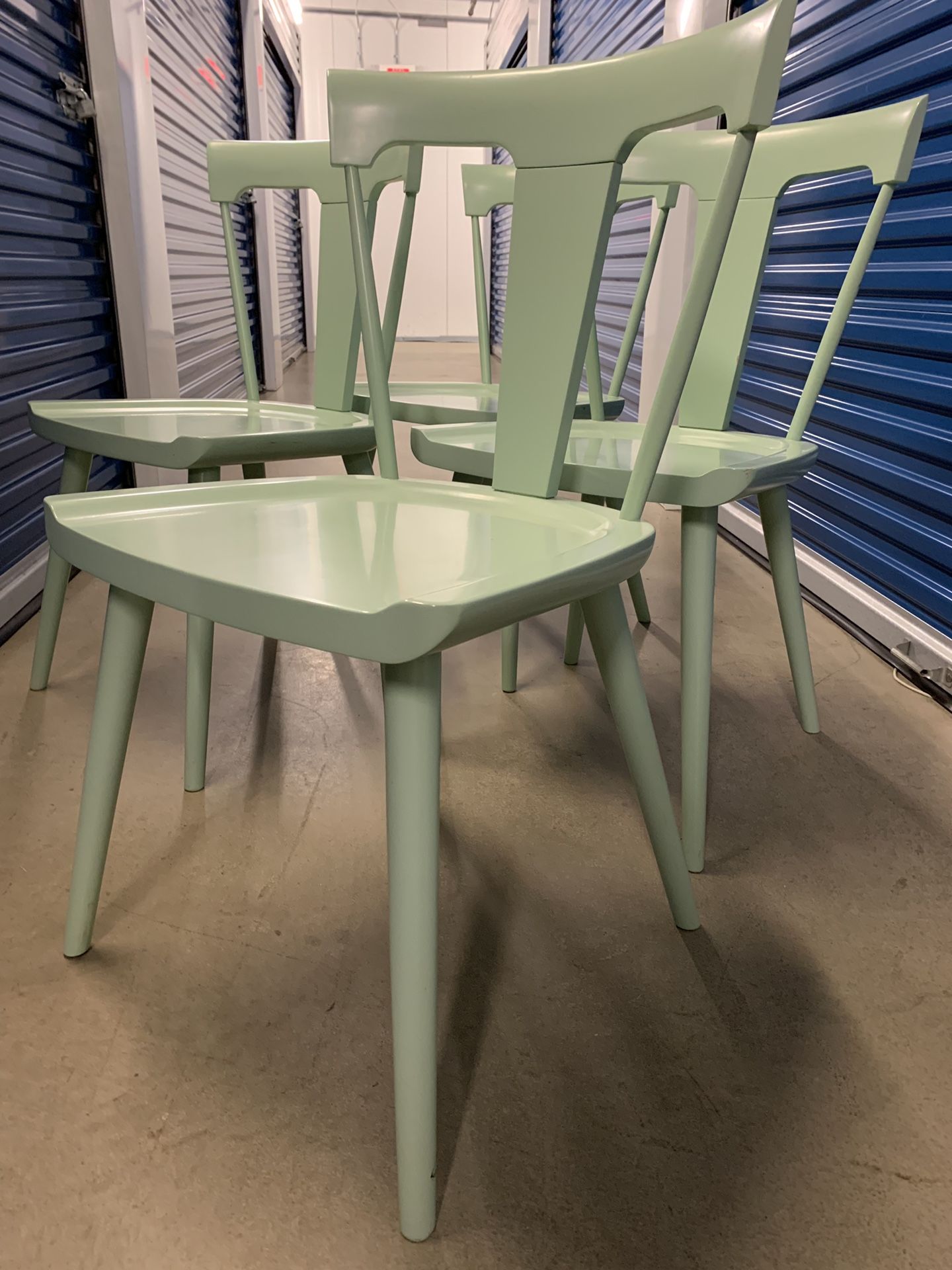 West Elm Splat Dining Chairs 4 for Sale in Fredericksburg VA OfferUp