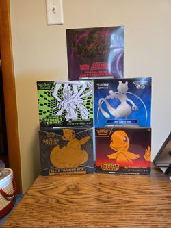 Sealed Pokemon ETBs