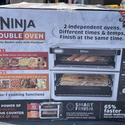 Ninja - 12-in-1 Smart Double Oven (NEW) (DCT401)