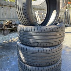 Tires 255/40/21 Dunlop SP SPORT MAXX GT - $700 (Orange, Ct)